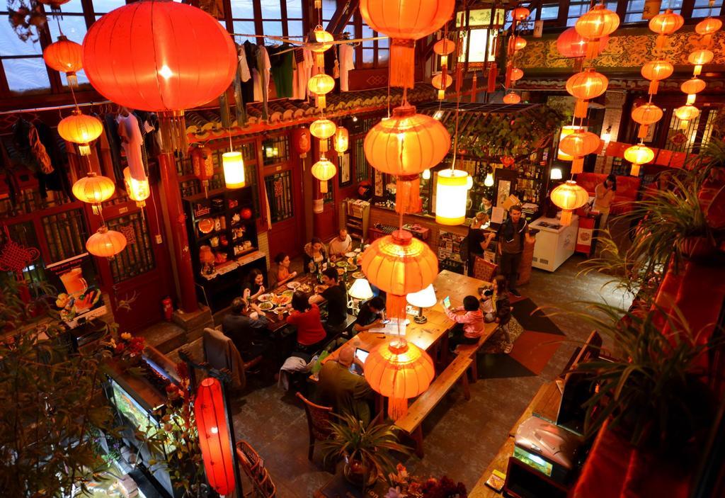 Hostel Red Lantern House Peking Exterior foto